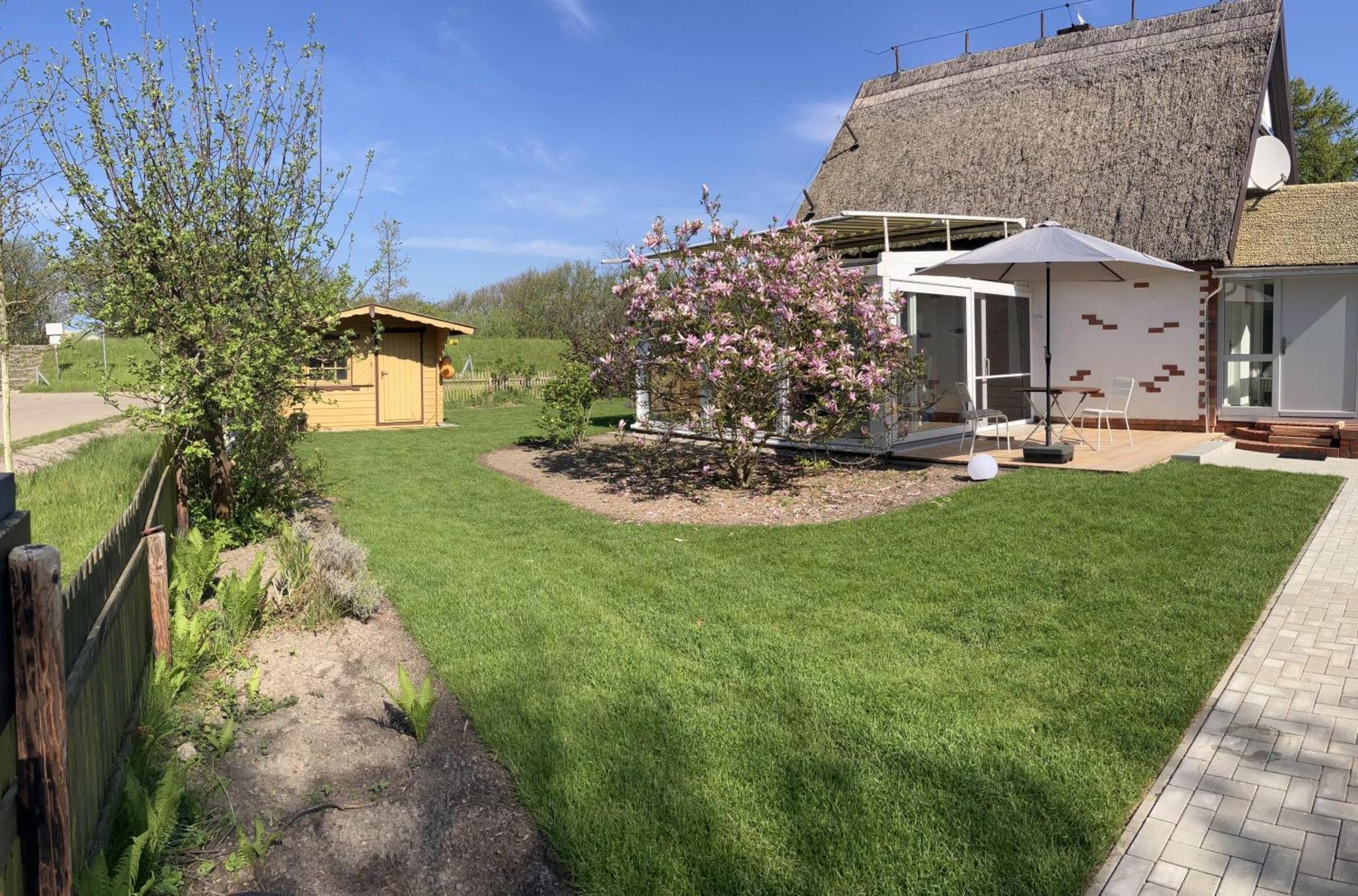 Ferienhaus "Bunter Fisch" - Direkt Am Deich, Stranduebergang 19 Dierhagen Exterior foto